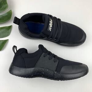 Snibbs Spacecloud 2.0 Sneakers Black Non-Slip Work Shoes Women's 9.5 No Insoles